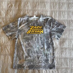 Zach Bryan Youth Camo Tour T-shirt